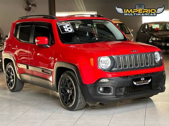 JEEP RENEGADE 1.8 16V FLEX LONGITUDE 4P AUTOMÁTICO JEEP RENEGADE 1.8 16V FLEX LONGITUDE 4P AUTOMÁTICO